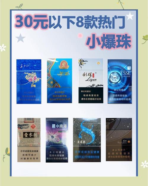 女士爆珠香烟排行前十名【女士爆珠香烟推荐】